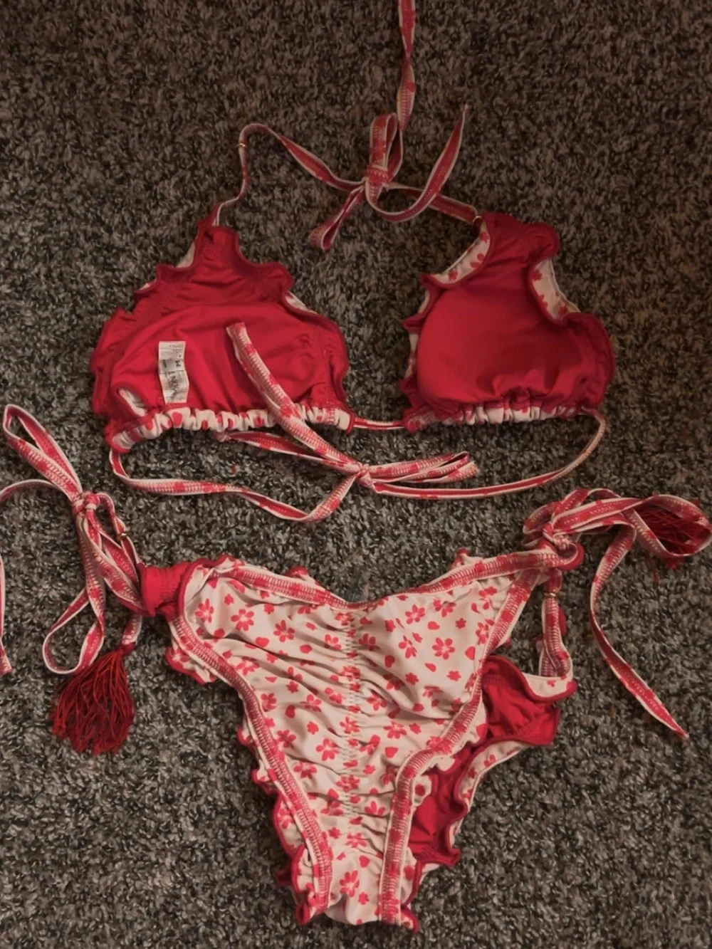 flower bikini